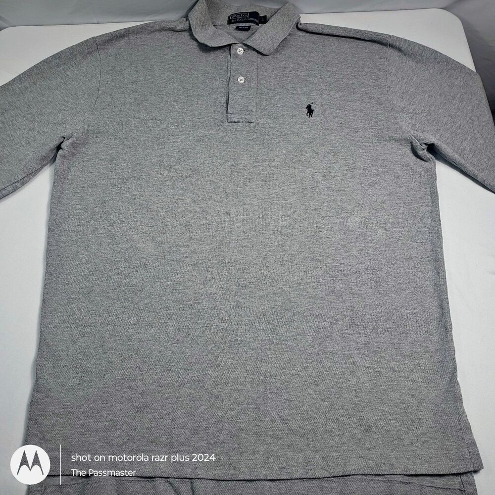 Polo by Ralph Lauren Grey USL Long Sleeved